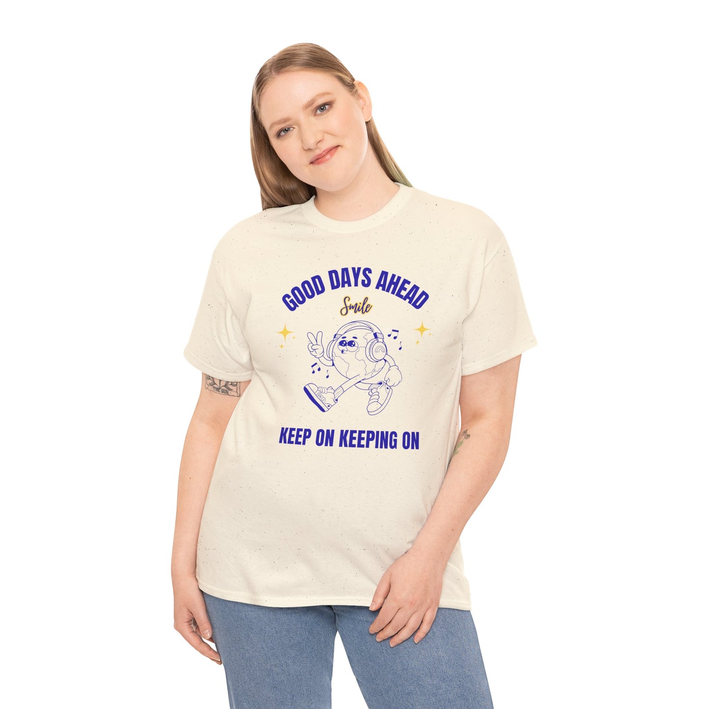 Good Days Ahead Unisex Tee | Motivational Shirt, Inspirational Gift, Positive Vibes Tee, Everyday Comfort, Unique T-Shirt