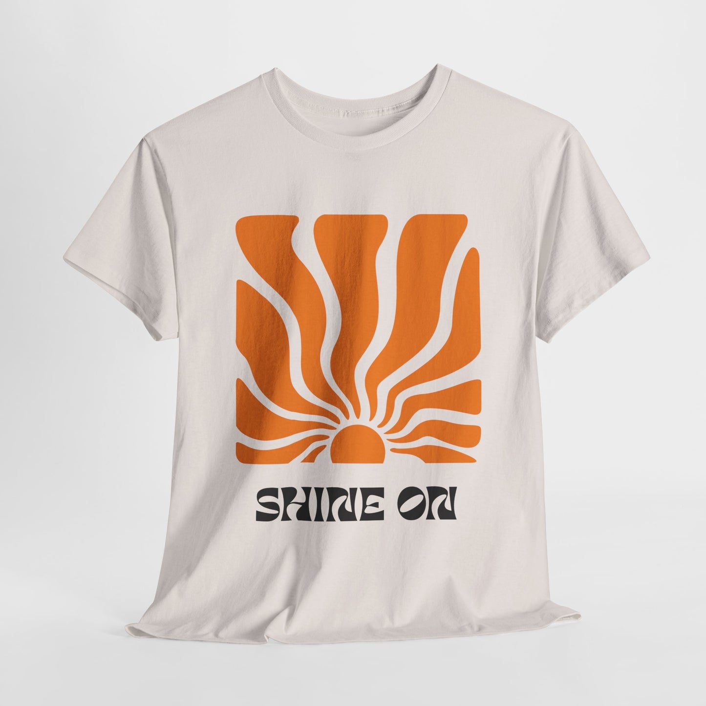 Sunrise Inspired Unisex Cotton Tee, Graphic Tee, Summer Outfit, Gift for Him/Her, Casual Wear, Beach Day Apparel, Shine On Tee