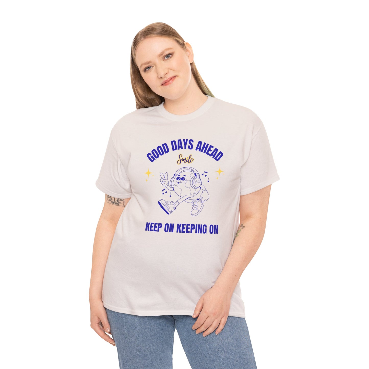 Good Days Ahead Unisex Tee | Motivational Shirt, Inspirational Gift, Positive Vibes Tee, Everyday Comfort, Unique T-Shirt