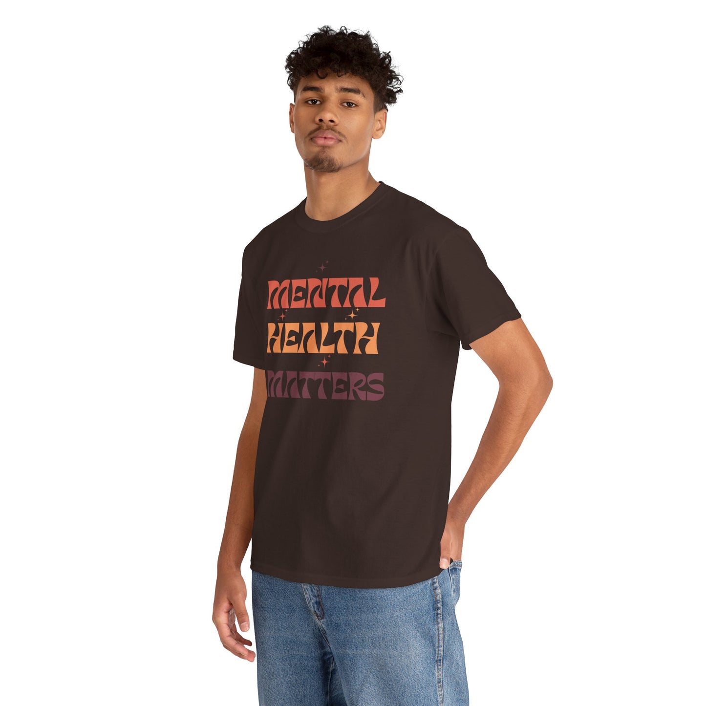 Mental Health Matters Unisex Tee | Inspirational Cotton Shirt, Gift for Supporters, Everyday Wear, Awareness Events, Self-Care Fashion