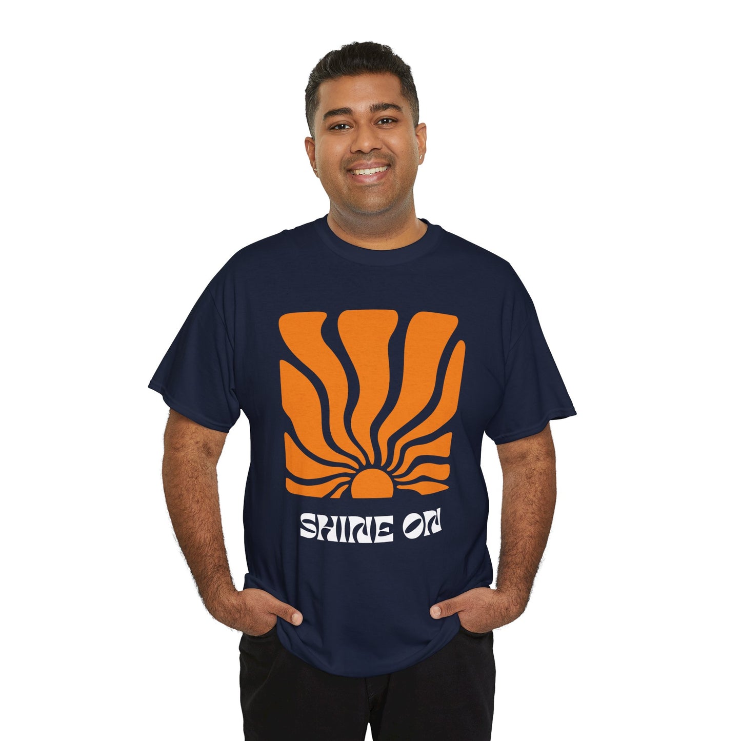 Sunrise Inspired Unisex Cotton Tee, Graphic Tee, Summer Outfit, Gift for Him/Her, Casual Wear, Beach Day Apparel, Shine On Tee