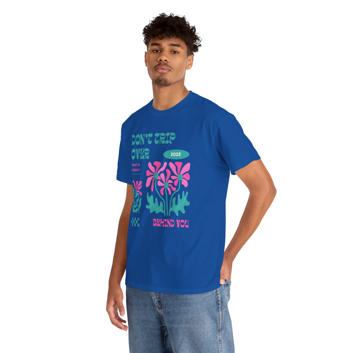 Unisex Graphic Tee - "Don't Trip Over 2025" - Trendy Casual Wear for Everyday, Gift for Friends, Summer Outfit, Streetwear