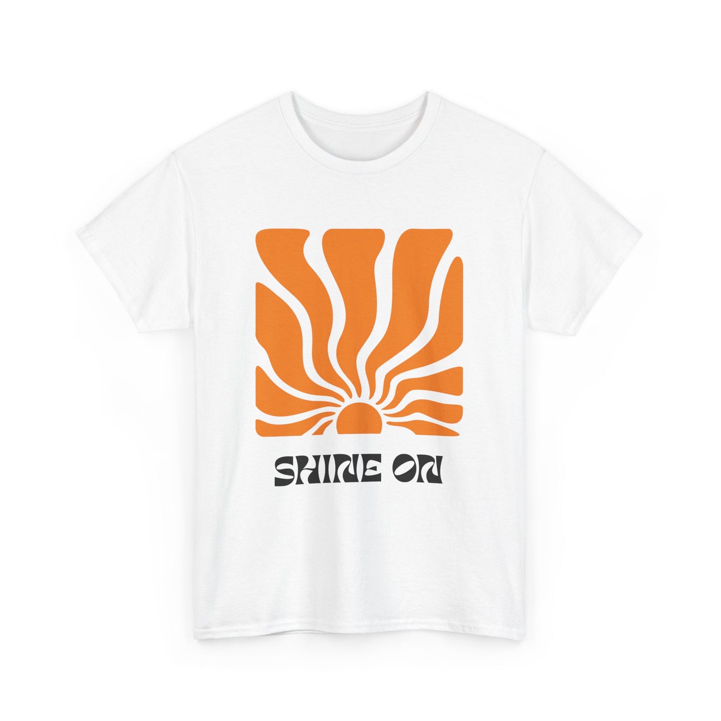 Sunrise Inspired Unisex Cotton Tee, Graphic Tee, Summer Outfit, Gift for Him/Her, Casual Wear, Beach Day Apparel, Shine On Tee