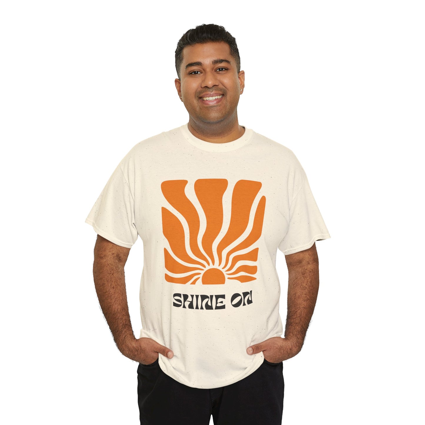 Sunrise Inspired Unisex Cotton Tee, Graphic Tee, Summer Outfit, Gift for Him/Her, Casual Wear, Beach Day Apparel, Shine On Tee