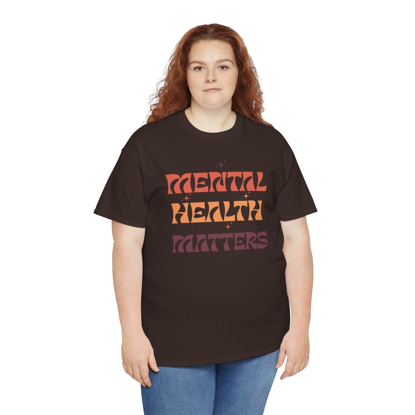 Mental Health Matters Unisex Tee | Inspirational Cotton Shirt, Gift for Supporters, Everyday Wear, Awareness Events, Self-Care Fashion
