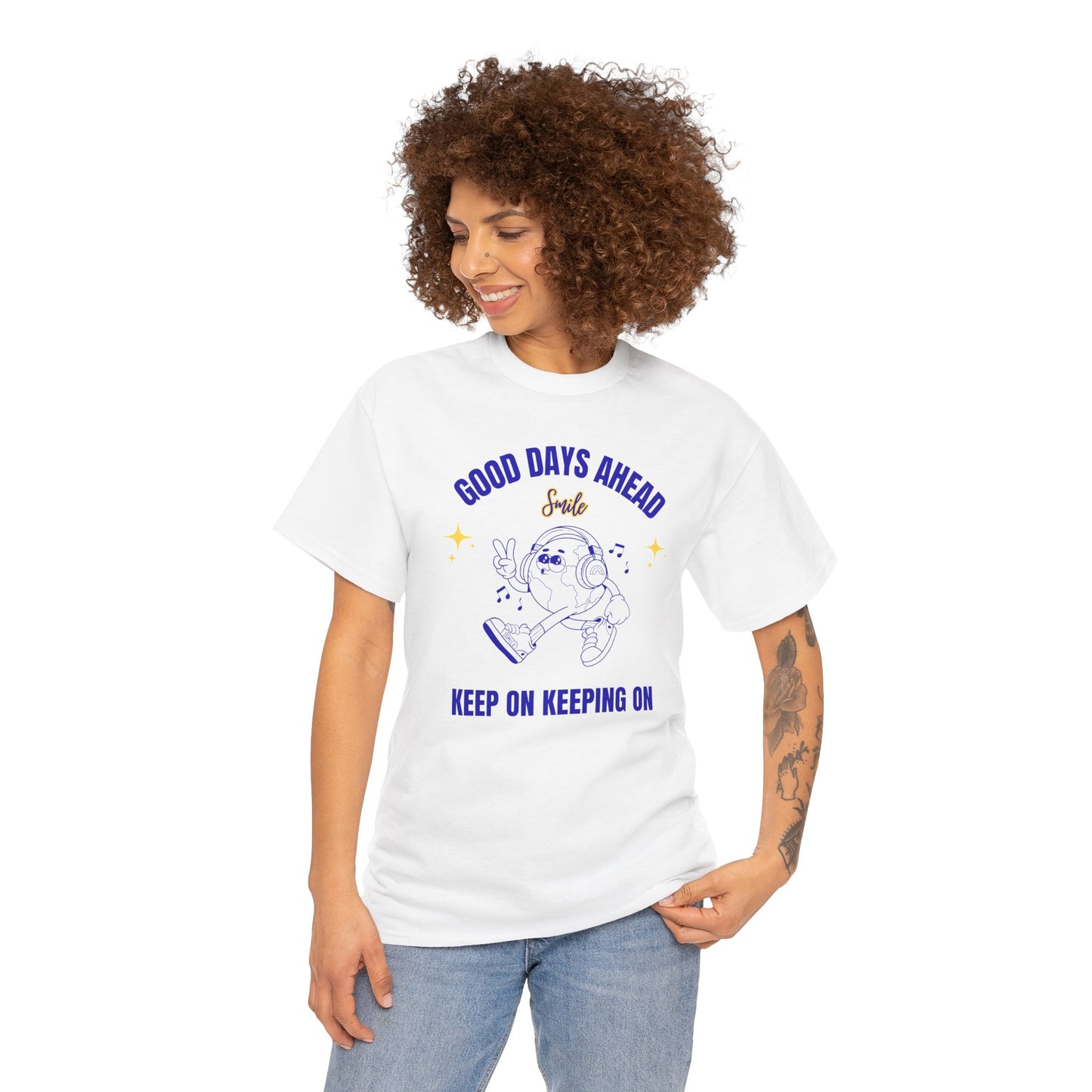 Good Days Ahead Unisex Tee | Motivational Shirt, Inspirational Gift, Positive Vibes Tee, Everyday Comfort, Unique T-Shirt