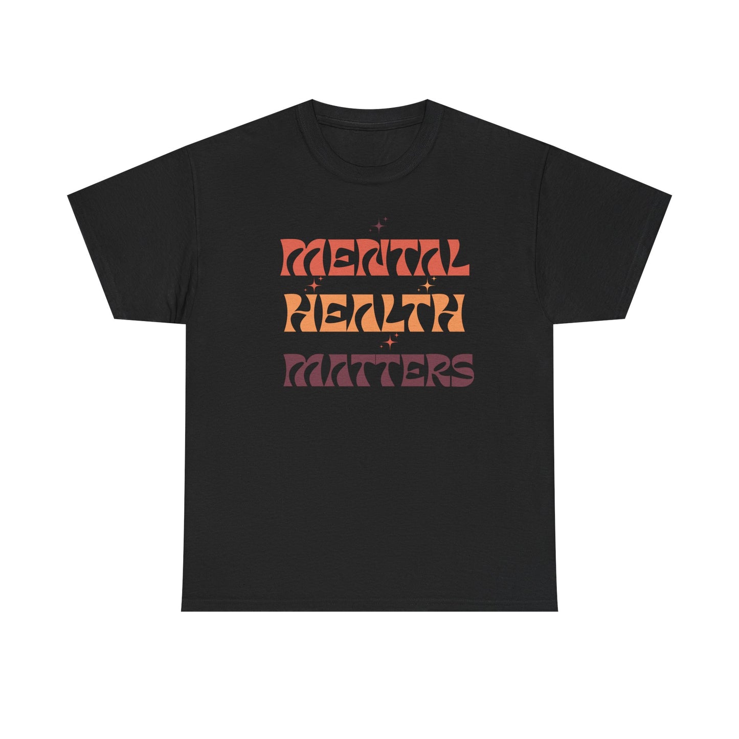 Mental Health Matters Unisex Tee | Inspirational Cotton Shirt, Gift for Supporters, Everyday Wear, Awareness Events, Self-Care Fashion