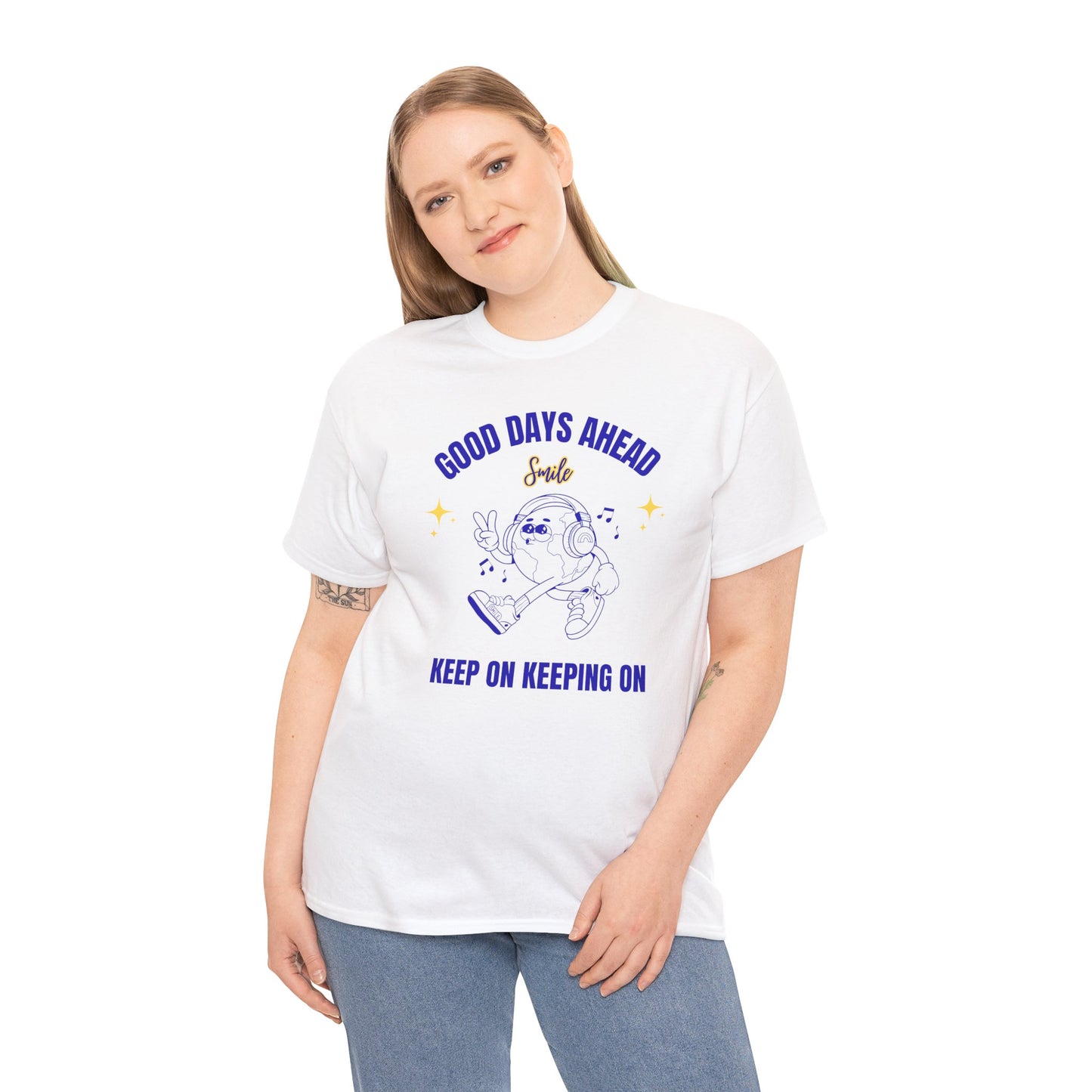 Good Days Ahead Unisex Tee | Motivational Shirt, Inspirational Gift, Positive Vibes Tee, Everyday Comfort, Unique T-Shirt