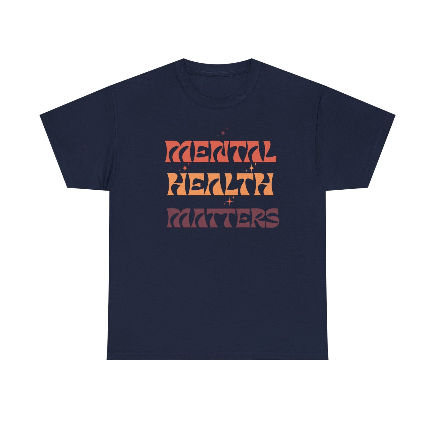 Mental Health Matters Unisex Tee | Inspirational Cotton Shirt, Gift for Supporters, Everyday Wear, Awareness Events, Self-Care Fashion