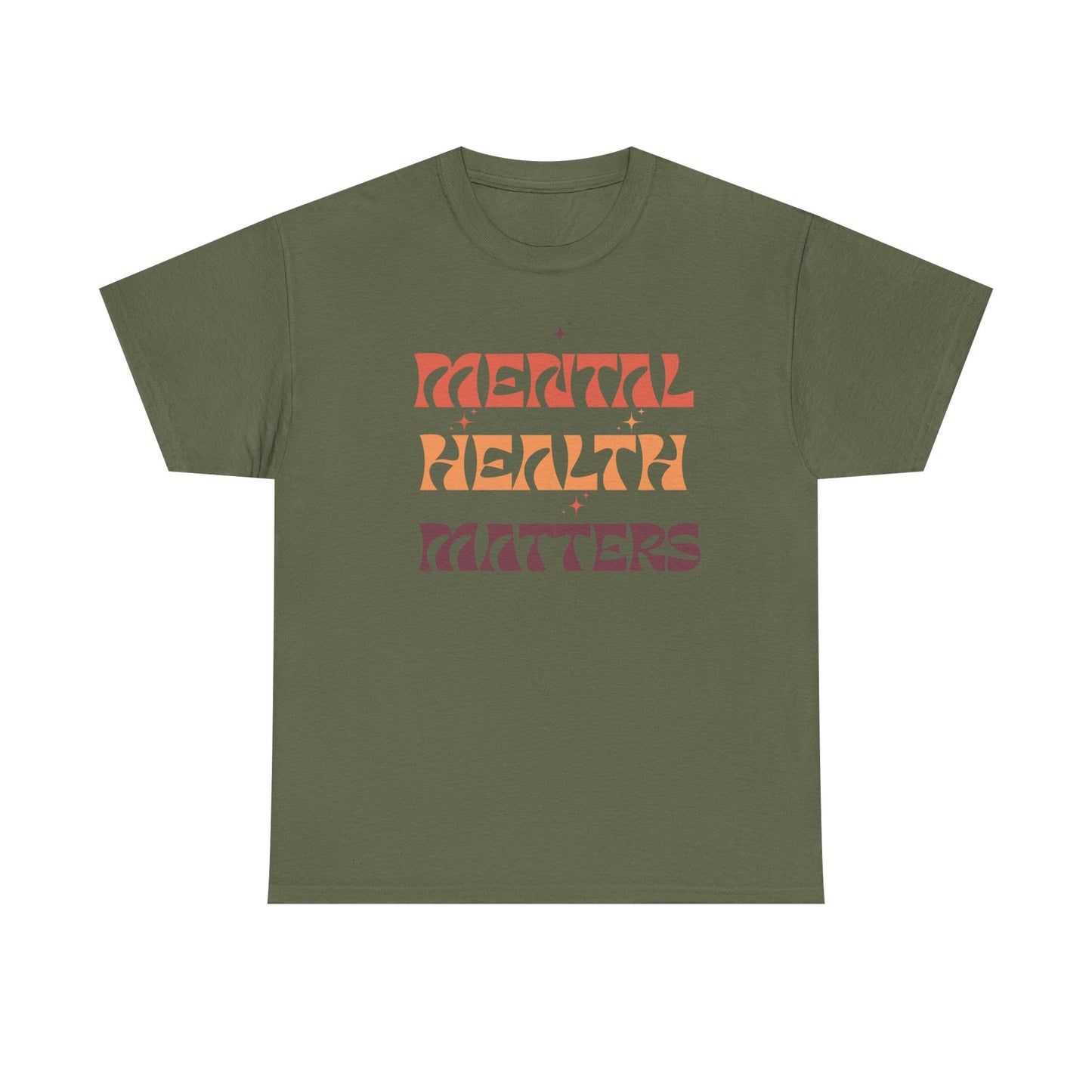 Mental Health Matters Unisex Tee | Inspirational Cotton Shirt, Gift for Supporters, Everyday Wear, Awareness Events, Self-Care Fashion