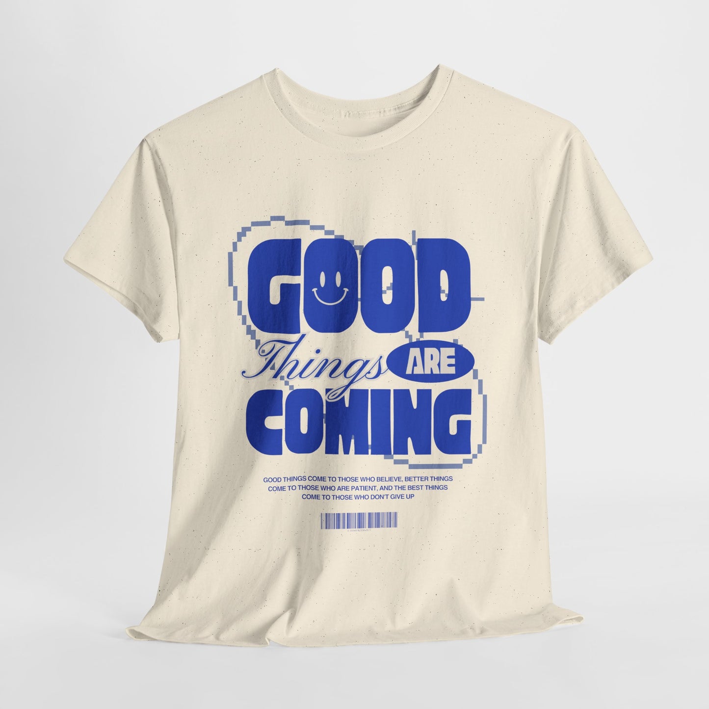 Unisex Heavy Cotton Tee - Good Things Are Coming, Motivational T-Shirt, Inspiration Tee, Gift for Friends, Positive Vibes Shirt