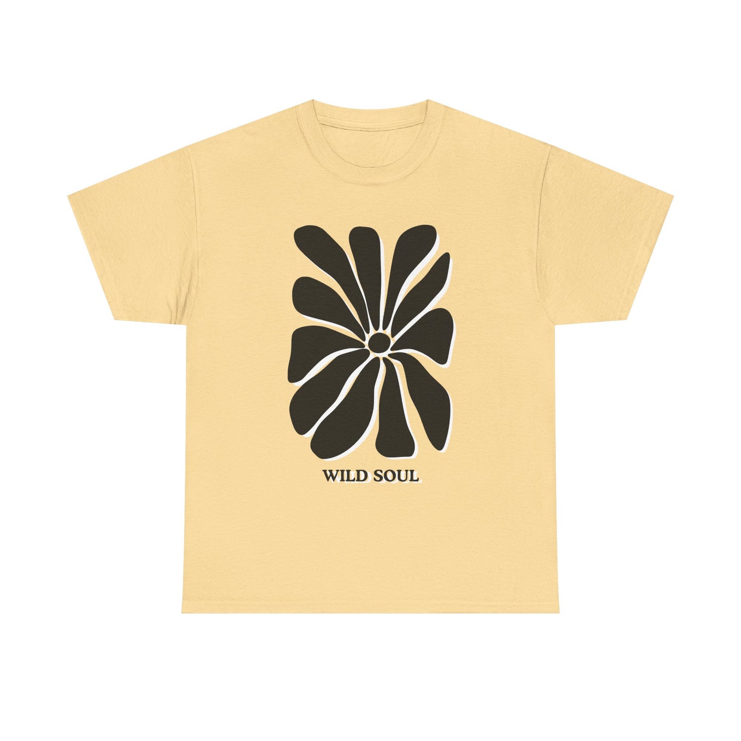 Wild Soul Graphic Tee, Unisex Heavy Cotton Tee,