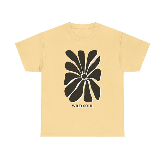 Wild Soul Graphic Tee, Unisex Heavy Cotton Tee,