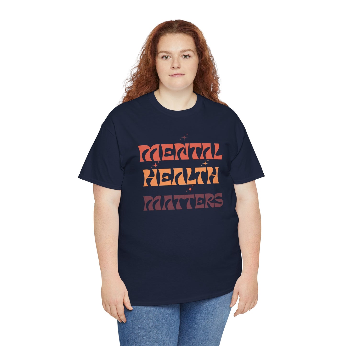 Mental Health Matters Unisex Tee | Inspirational Cotton Shirt, Gift for Supporters, Everyday Wear, Awareness Events, Self-Care Fashion