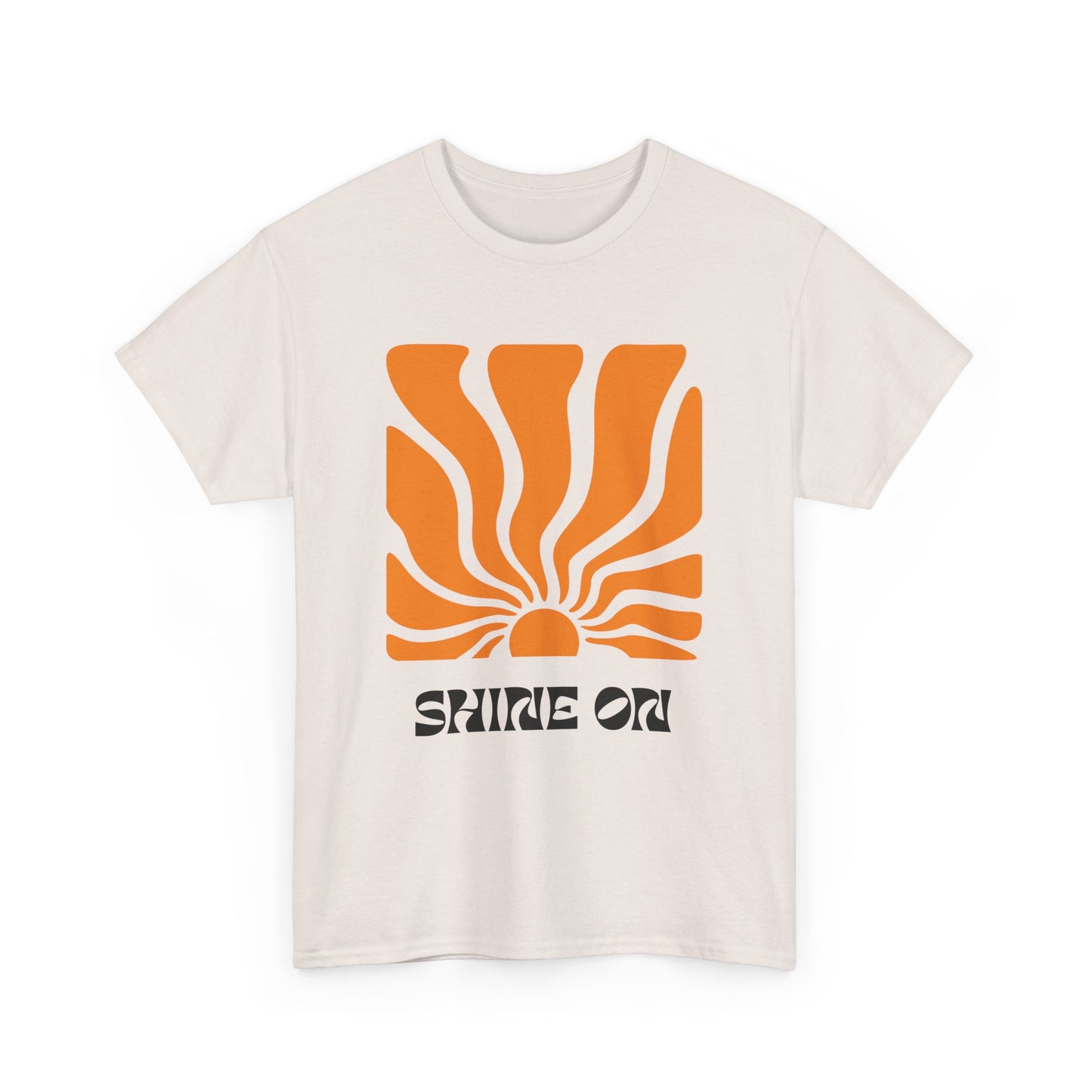 Sunrise Inspired Unisex Cotton Tee, Graphic Tee, Summer Outfit, Gift for Him/Her, Casual Wear, Beach Day Apparel, Shine On Tee