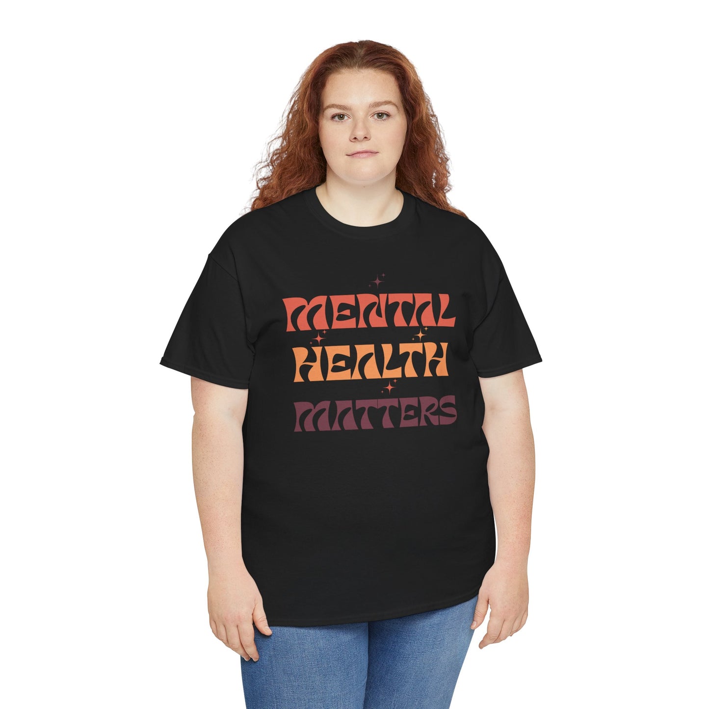 Mental Health Matters Unisex Tee | Inspirational Cotton Shirt, Gift for Supporters, Everyday Wear, Awareness Events, Self-Care Fashion