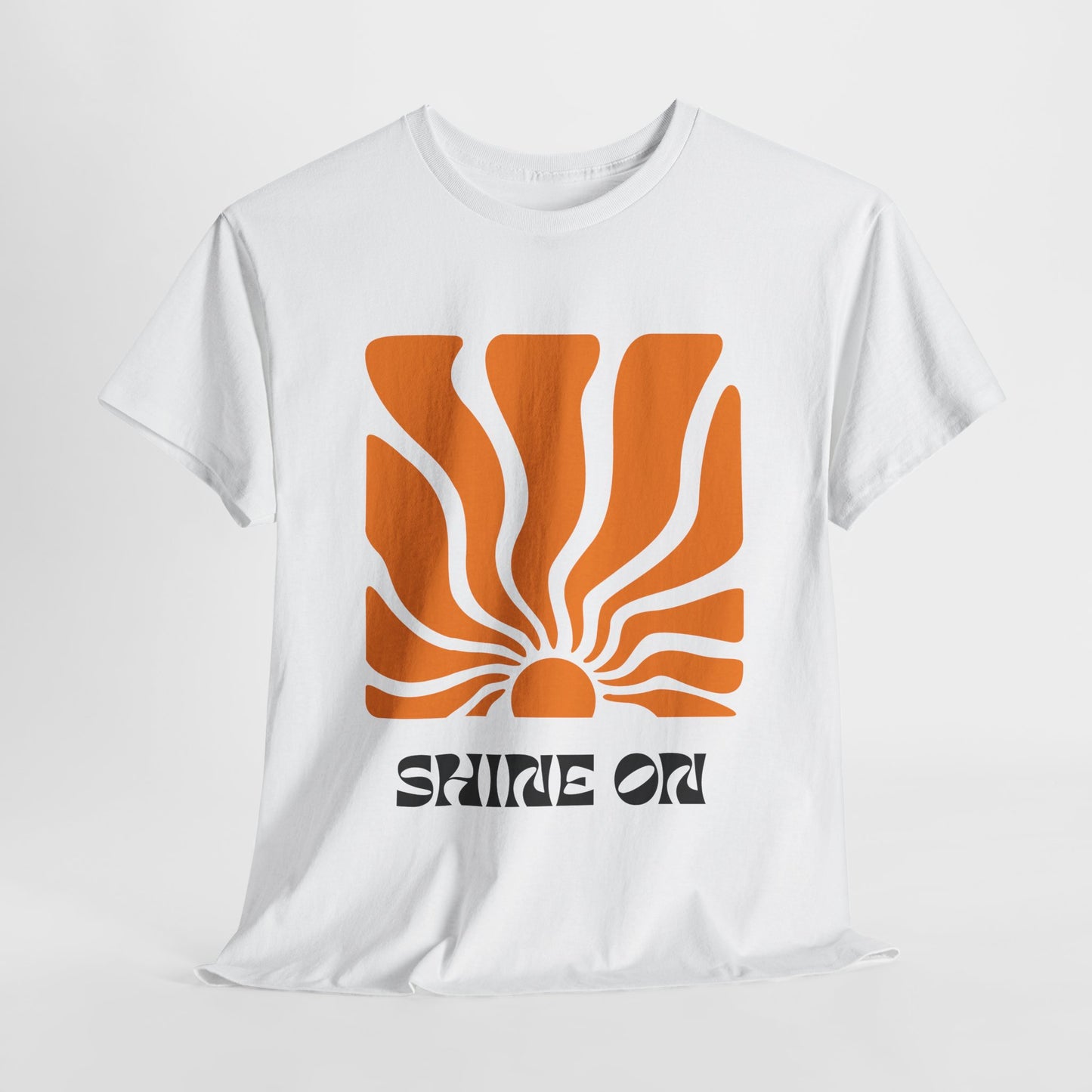 Sunrise Inspired Unisex Cotton Tee, Graphic Tee, Summer Outfit, Gift for Him/Her, Casual Wear, Beach Day Apparel, Shine On Tee