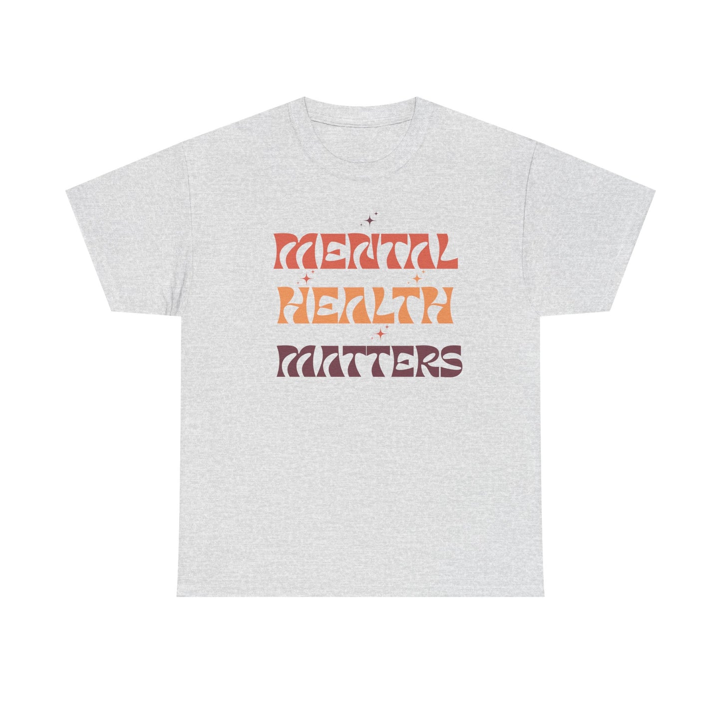 Mental Health Matters Unisex Tee | Inspirational Cotton Shirt, Gift for Supporters, Everyday Wear, Awareness Events, Self-Care Fashion