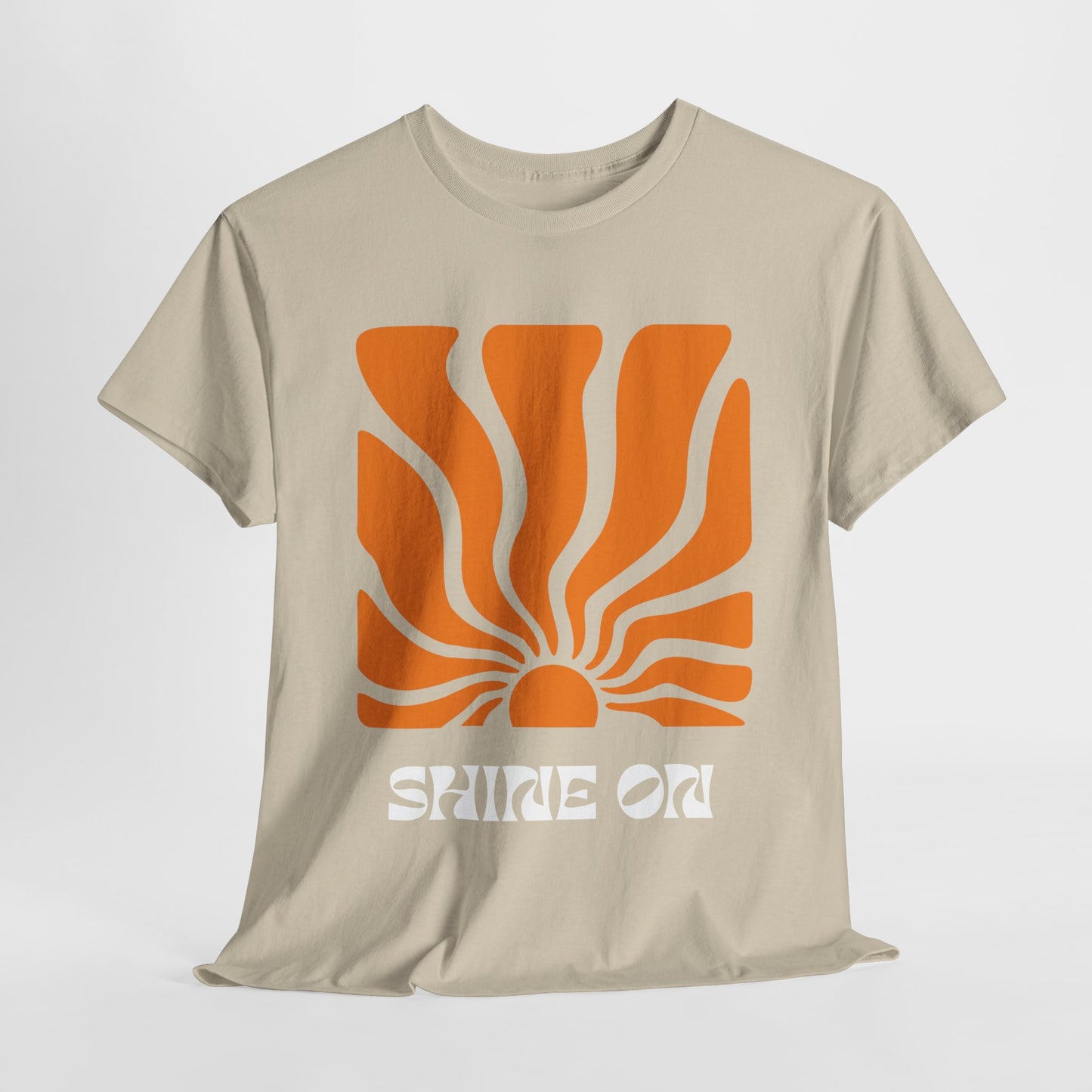 Sunrise Inspired Unisex Cotton Tee, Graphic Tee, Summer Outfit, Gift for Him/Her, Casual Wear, Beach Day Apparel, Shine On Tee