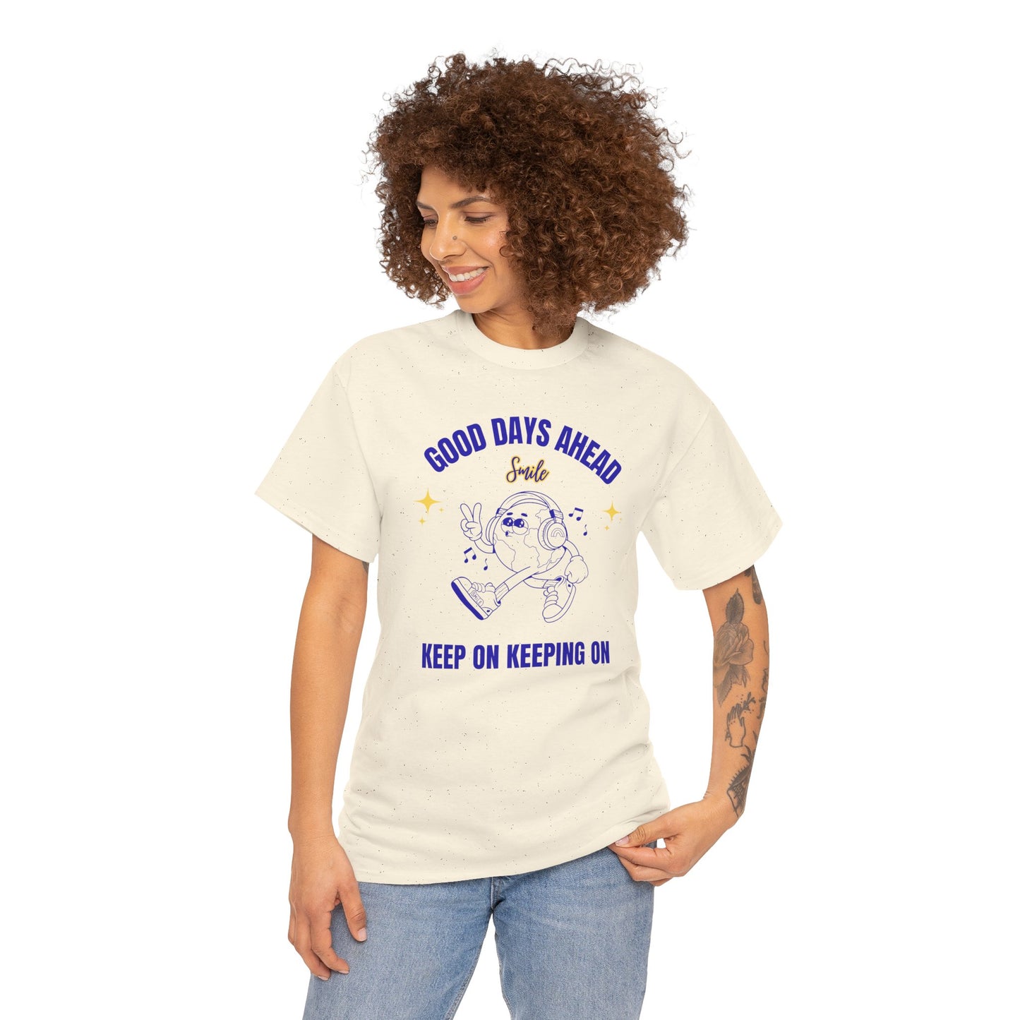 Good Days Ahead Unisex Tee | Motivational Shirt, Inspirational Gift, Positive Vibes Tee, Everyday Comfort, Unique T-Shirt