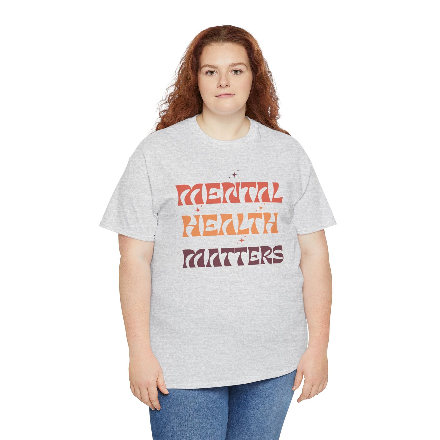 Mental Health Matters Unisex Tee | Inspirational Cotton Shirt, Gift for Supporters, Everyday Wear, Awareness Events, Self-Care Fashion