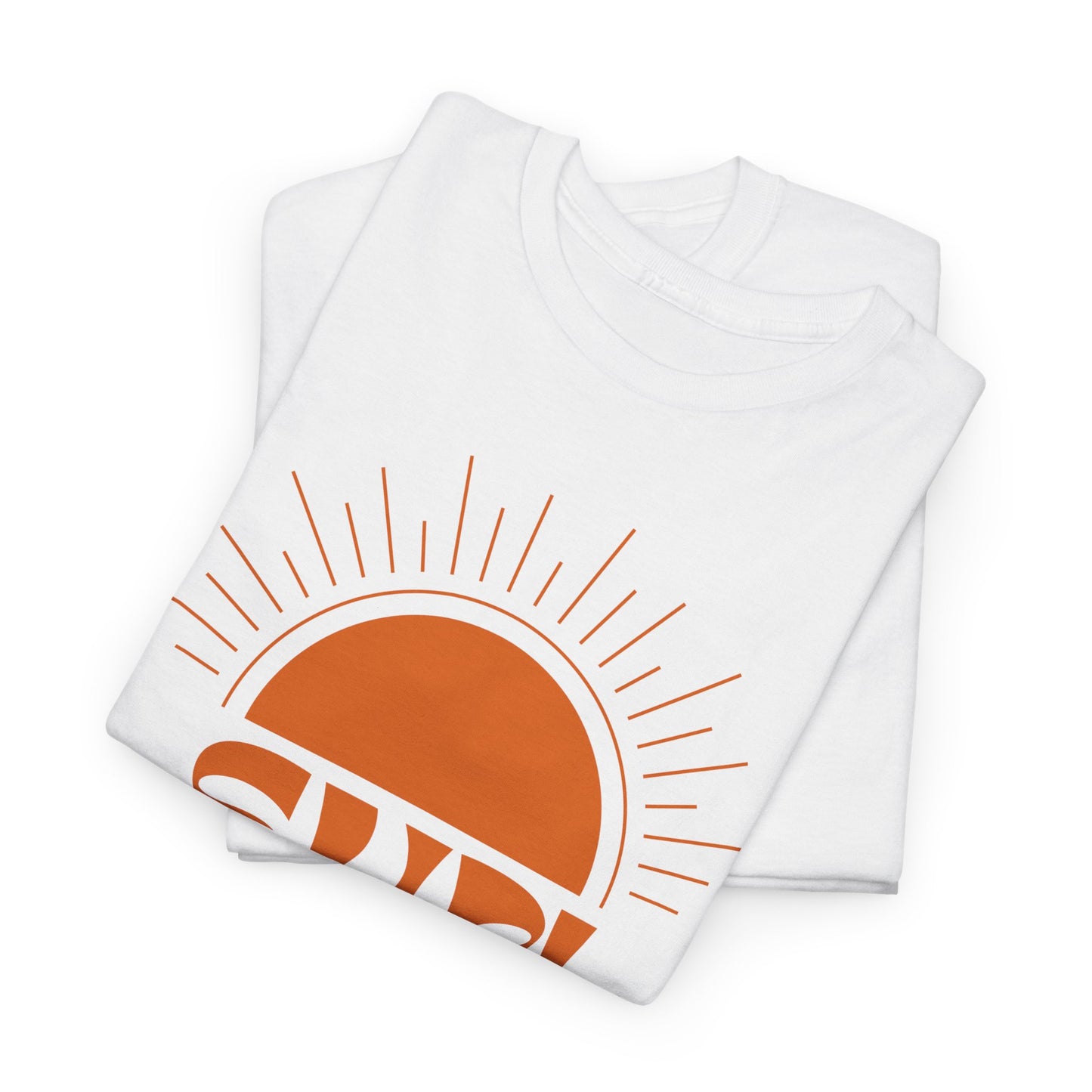 Sun Rises Unisex Heavy Cotton Tee - Motivational Apparel for Nature Lovers, Perfect for Gifts, Summer Wear, Casual Outfits, and Festivals
