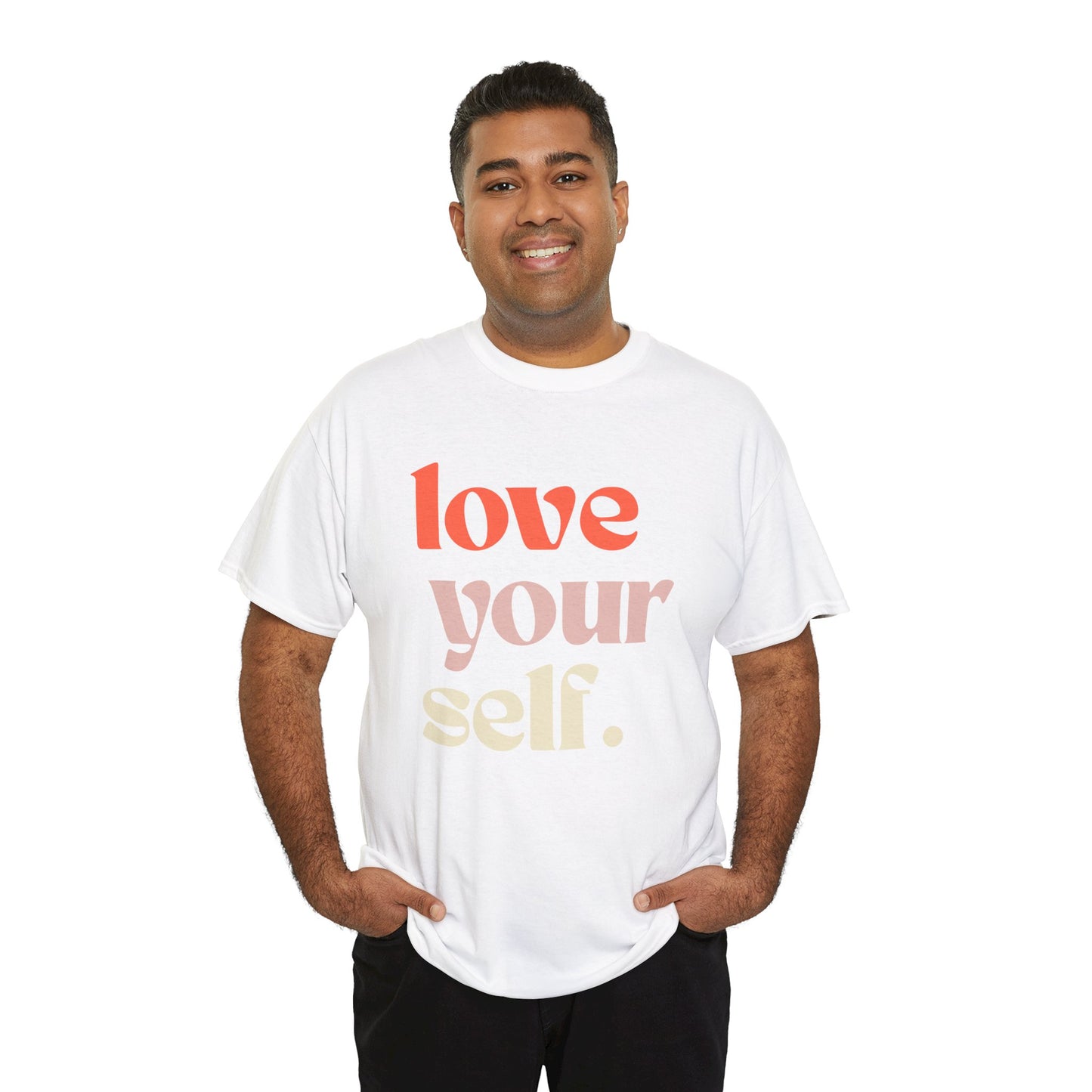 Unisex Cotton Tee - 'Love Your Self' Inspirational Shirt | Gift for Self-Care, Positive Affirmation, Casual Outfit, Motivational Wear, [...]