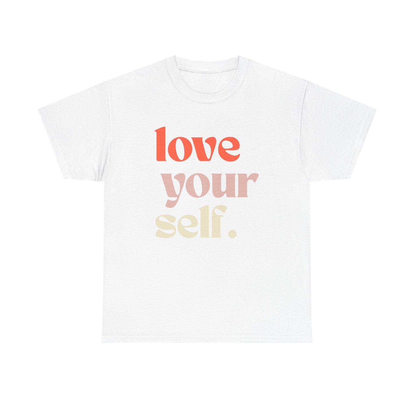 Unisex Cotton Tee - 'Love Your Self' Inspirational Shirt | Gift for Self-Care, Positive Affirmation, Casual Outfit, Motivational Wear, [...]