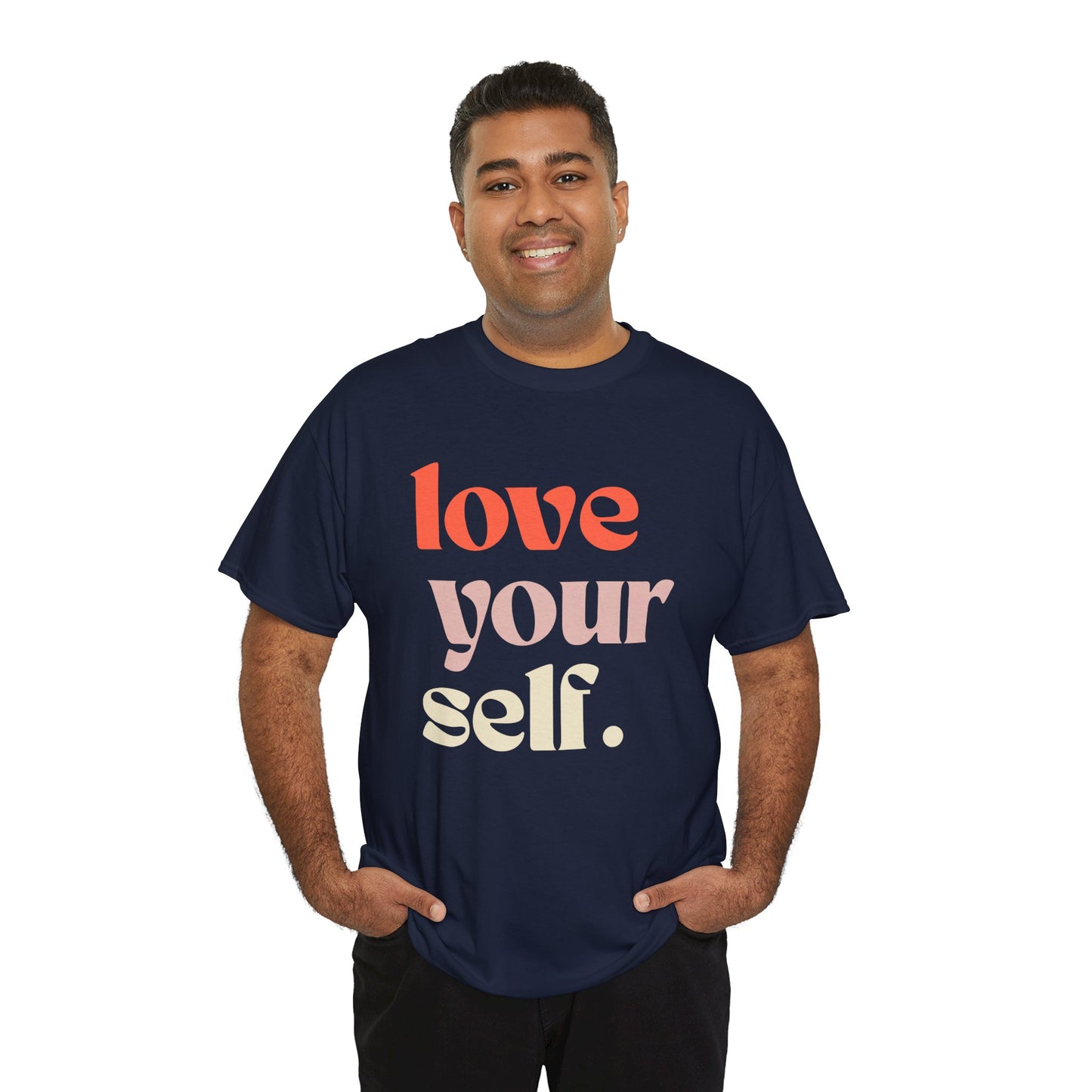 Unisex Cotton Tee - 'Love Your Self' Inspirational Shirt | Gift for Self-Care, Positive Affirmation, Casual Outfit, Motivational Wear, [...]