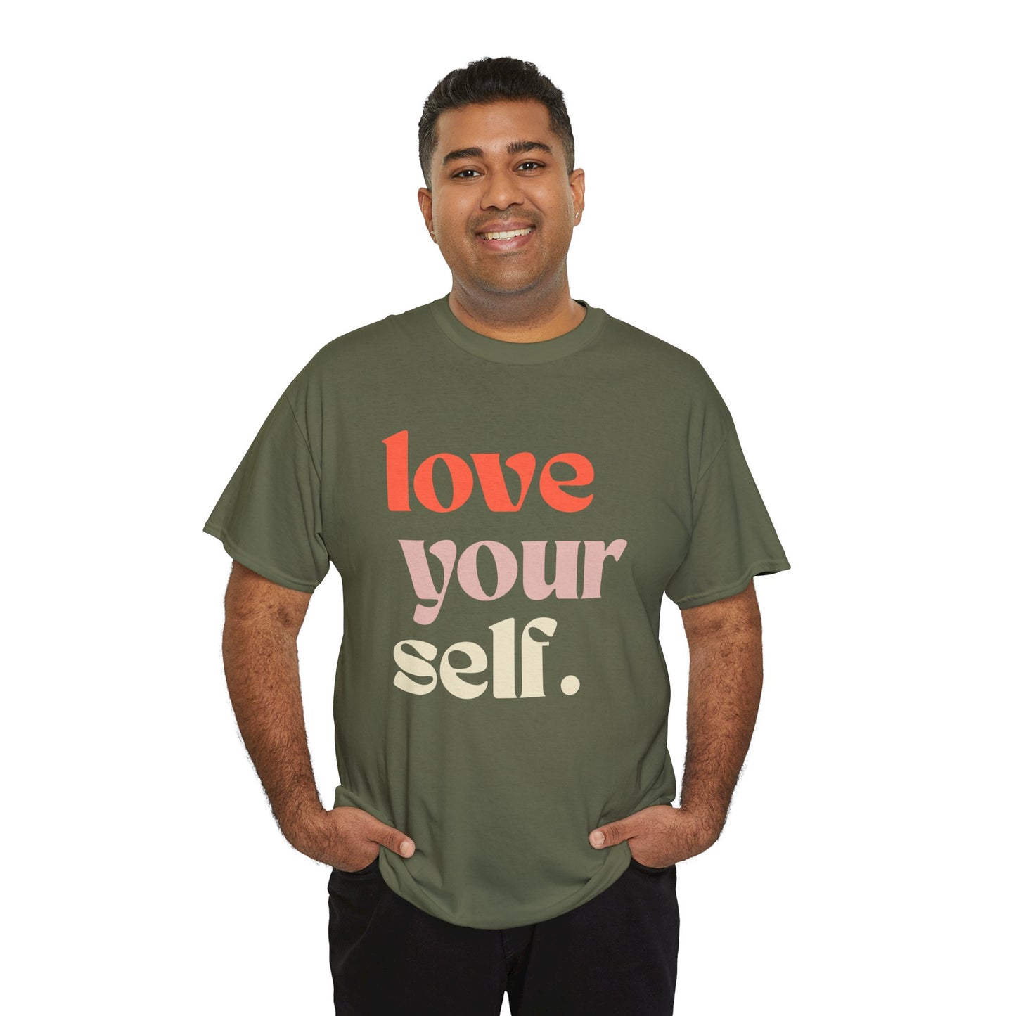 Unisex Cotton Tee - 'Love Your Self' Inspirational Shirt | Gift for Self-Care, Positive Affirmation, Casual Outfit, Motivational Wear, [...]