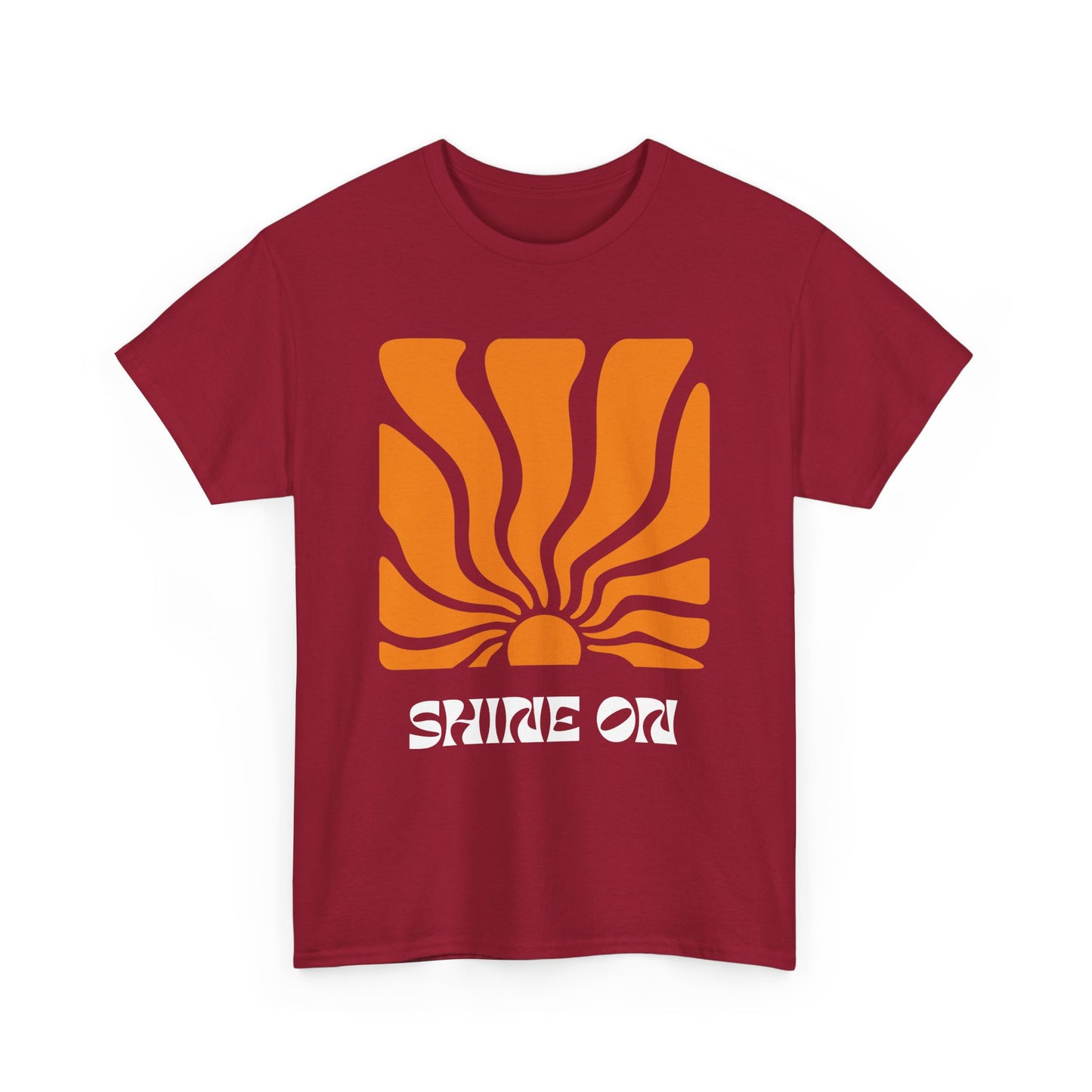 Sunrise Inspired Unisex Cotton Tee, Graphic Tee, Summer Outfit, Gift for Him/Her, Casual Wear, Beach Day Apparel, Shine On Tee