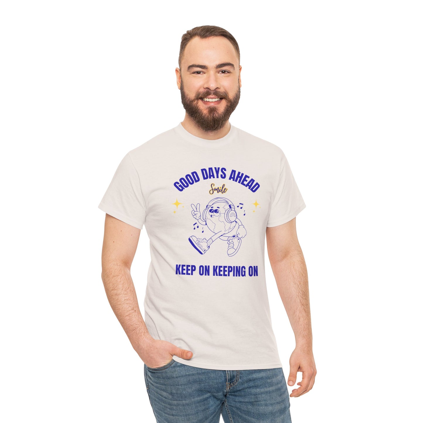 Good Days Ahead Unisex Tee | Motivational Shirt, Inspirational Gift, Positive Vibes Tee, Everyday Comfort, Unique T-Shirt