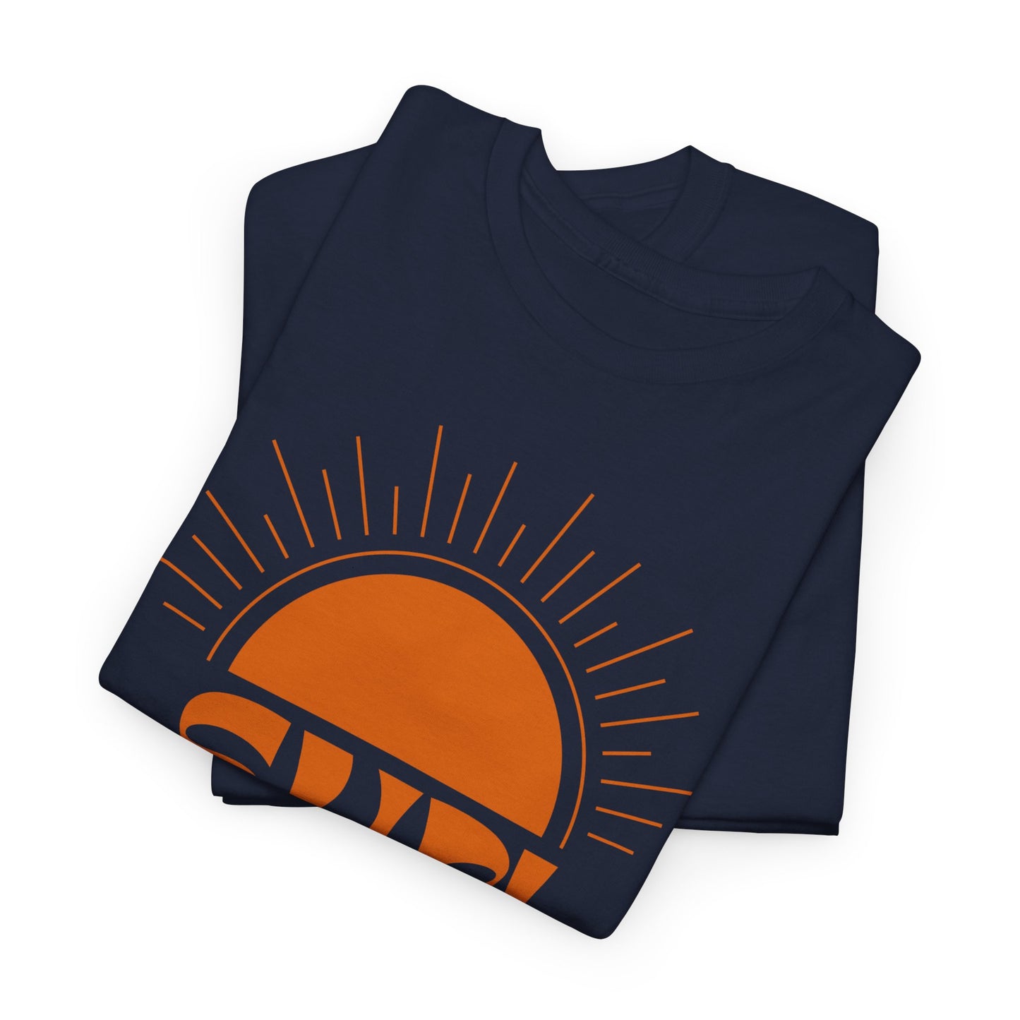 Sun Rises Unisex Heavy Cotton Tee - Motivational Apparel for Nature Lovers, Perfect for Gifts, Summer Wear, Casual Outfits, and Festivals