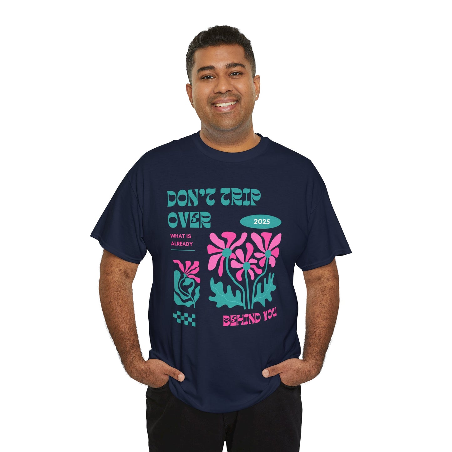 Unisex Graphic Tee - "Don't Trip Over 2025" - Trendy Casual Wear for Everyday, Gift for Friends, Summer Outfit, Streetwear