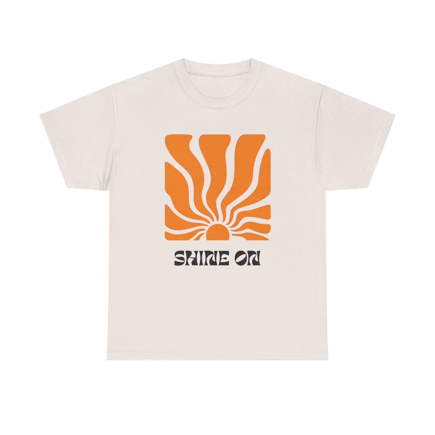 Sunrise Inspired Unisex Cotton Tee, Graphic Tee, Summer Outfit, Gift for Him/Her, Casual Wear, Beach Day Apparel, Shine On Tee