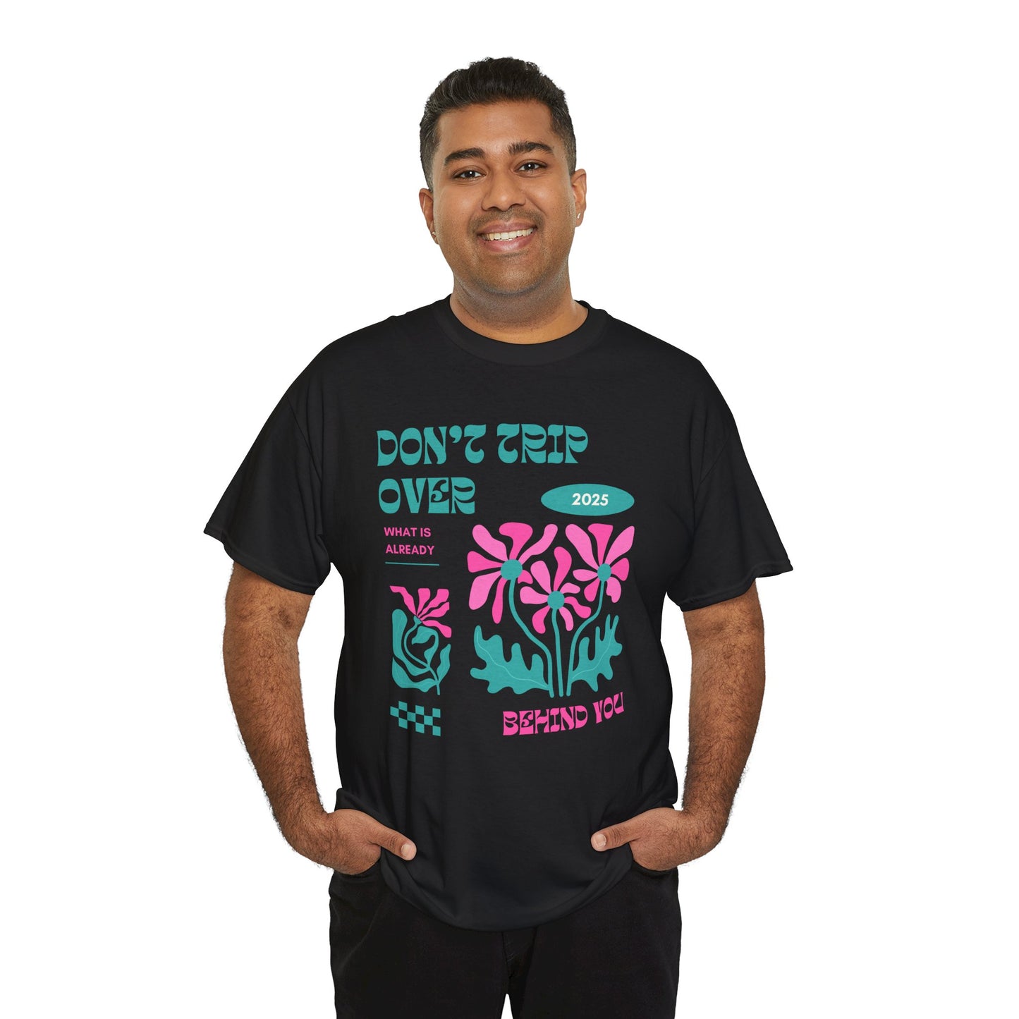 Unisex Graphic Tee - "Don't Trip Over 2025" - Trendy Casual Wear for Everyday, Gift for Friends, Summer Outfit, Streetwear