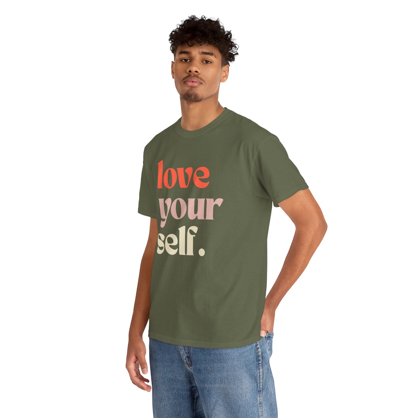Unisex Cotton Tee - 'Love Your Self' Inspirational Shirt | Gift for Self-Care, Positive Affirmation, Casual Outfit, Motivational Wear, [...]