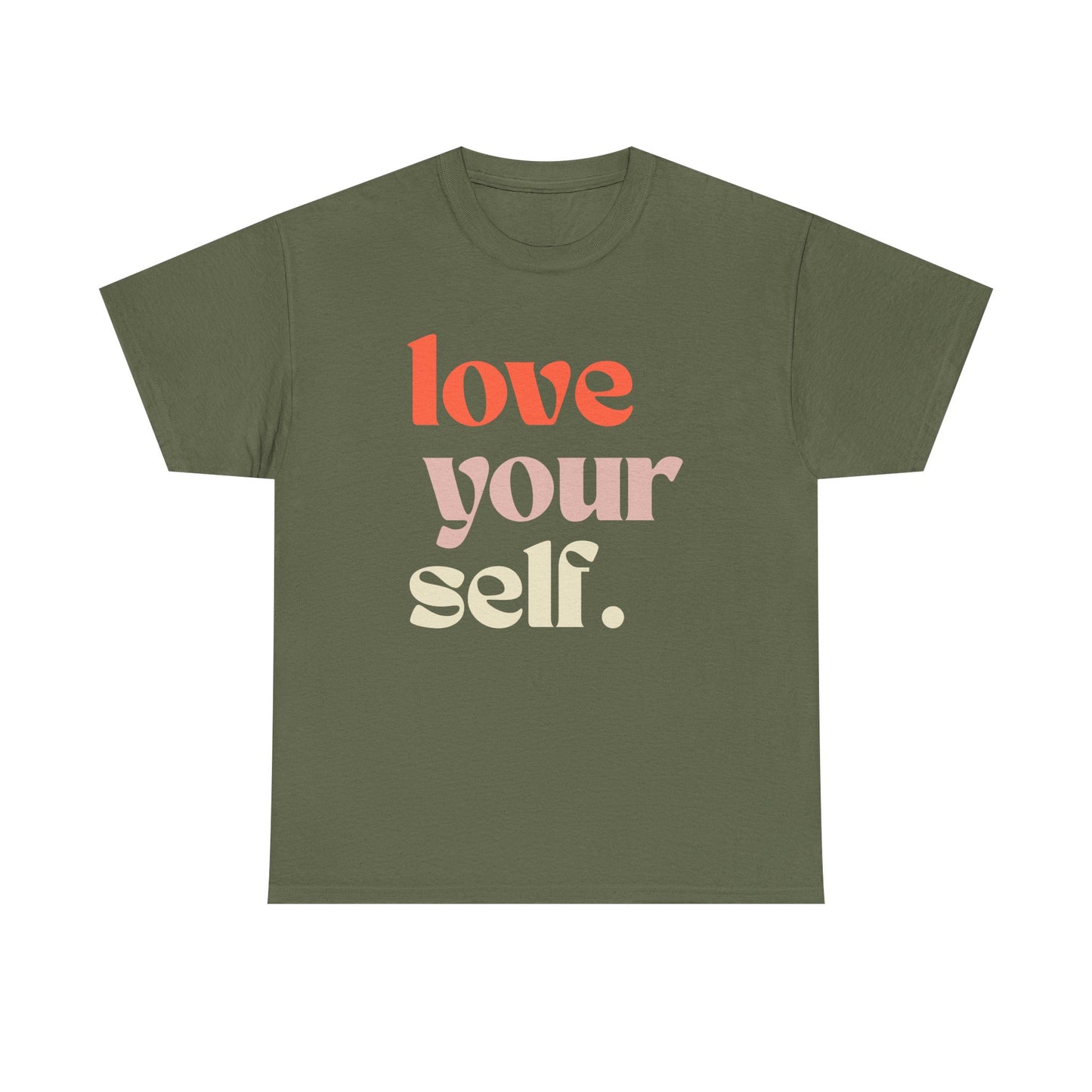 Unisex Cotton Tee - 'Love Your Self' Inspirational Shirt | Gift for Self-Care, Positive Affirmation, Casual Outfit, Motivational Wear, [...]