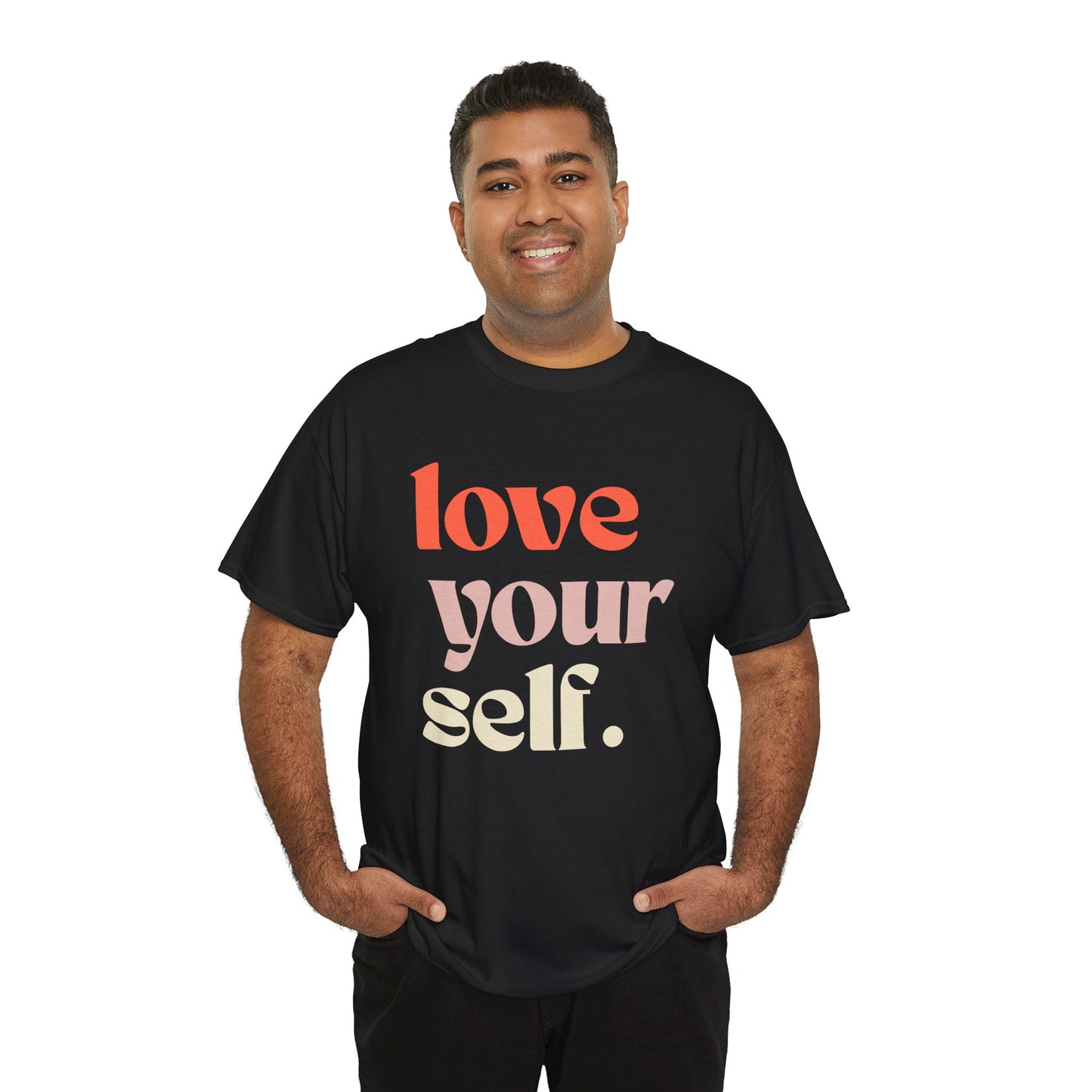 Unisex Cotton Tee - 'Love Your Self' Inspirational Shirt | Gift for Self-Care, Positive Affirmation, Casual Outfit, Motivational Wear, [...]