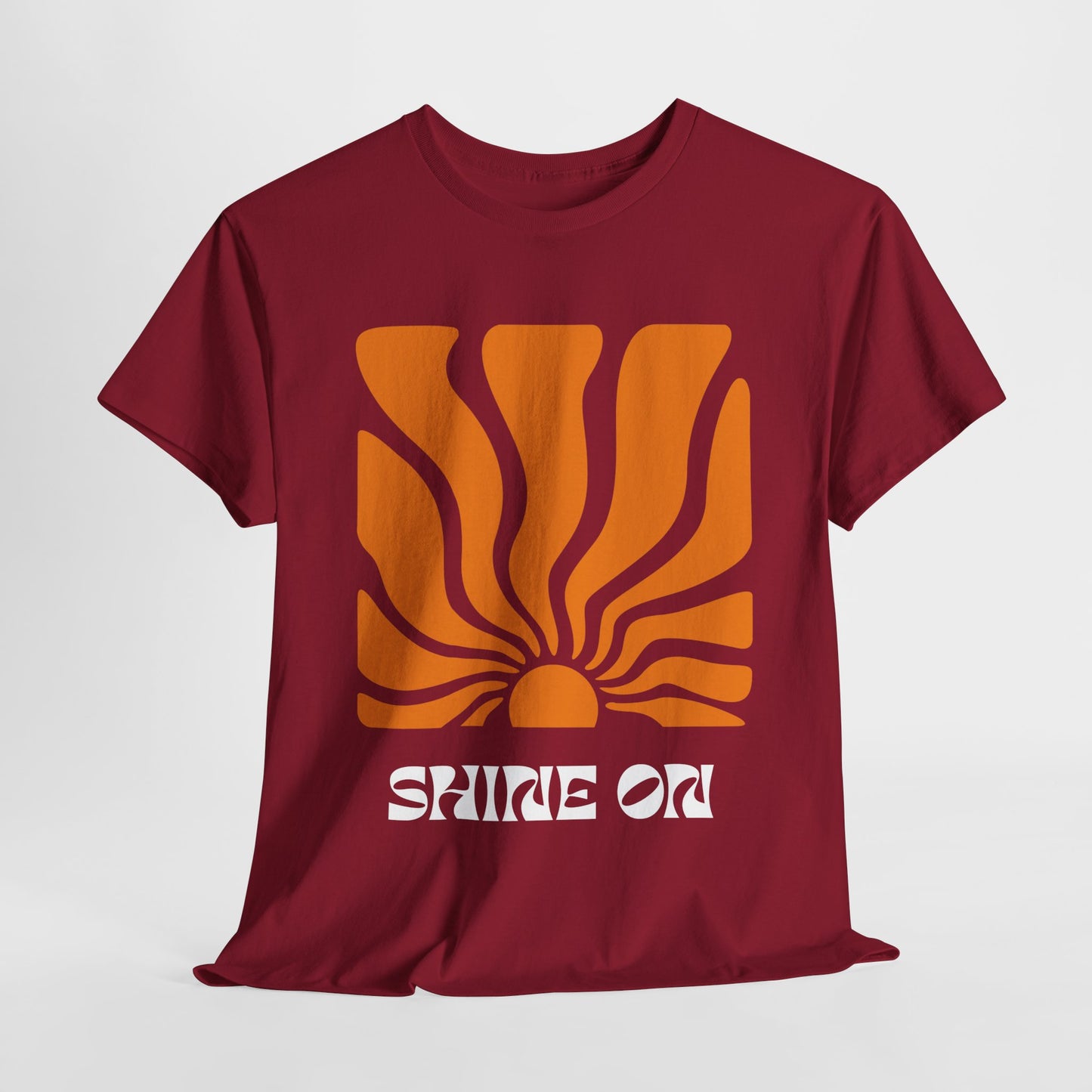 Sunrise Inspired Unisex Cotton Tee, Graphic Tee, Summer Outfit, Gift for Him/Her, Casual Wear, Beach Day Apparel, Shine On Tee