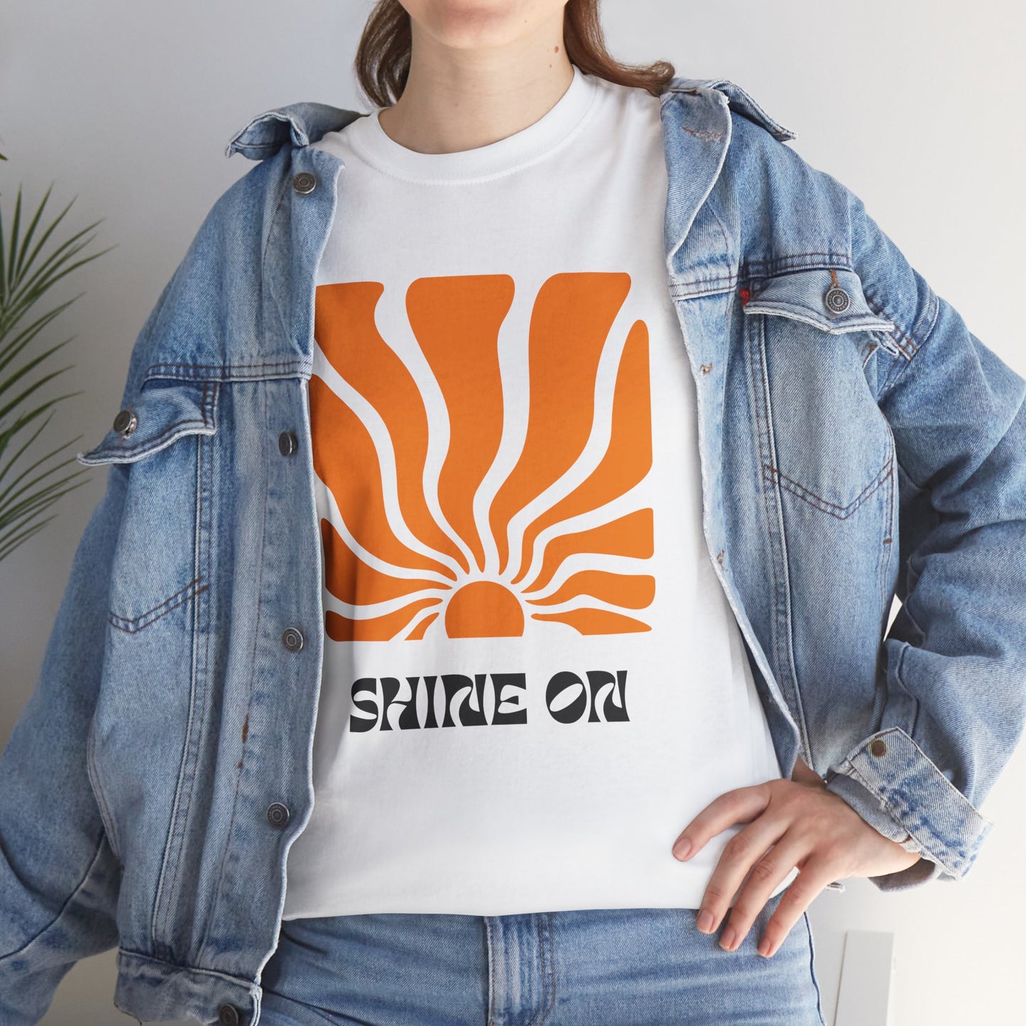 Sunrise Inspired Unisex Cotton Tee, Graphic Tee, Summer Outfit, Gift for Him/Her, Casual Wear, Beach Day Apparel, Shine On Tee