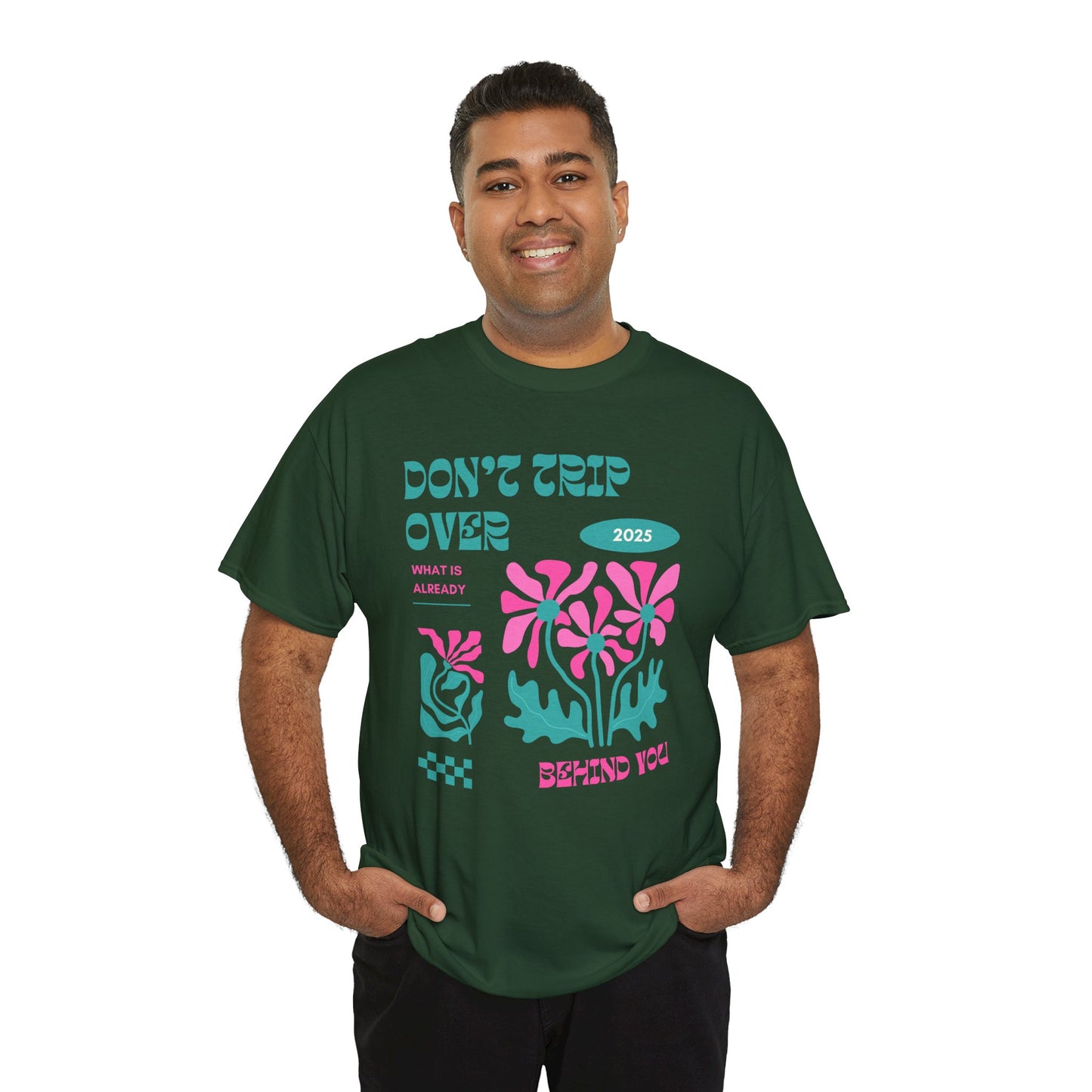 Unisex Graphic Tee - "Don't Trip Over 2025" - Trendy Casual Wear for Everyday, Gift for Friends, Summer Outfit, Streetwear