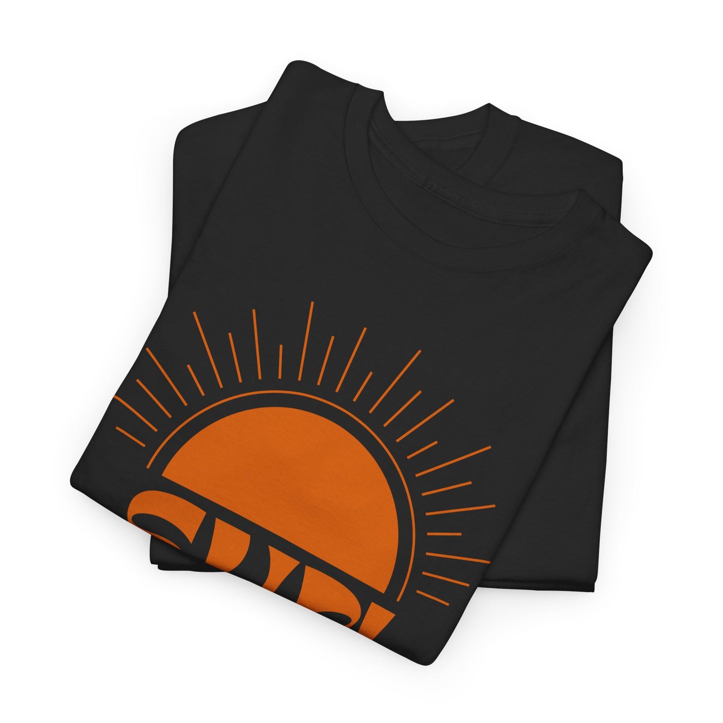 Sun Rises Unisex Heavy Cotton Tee - Motivational Apparel for Nature Lovers, Perfect for Gifts, Summer Wear, Casual Outfits, and Festivals