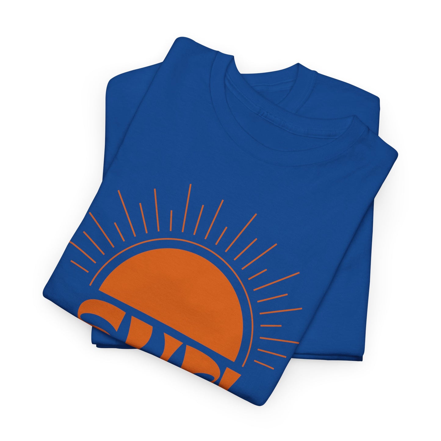 Sun Rises Unisex Heavy Cotton Tee - Motivational Apparel for Nature Lovers, Perfect for Gifts, Summer Wear, Casual Outfits, and Festivals