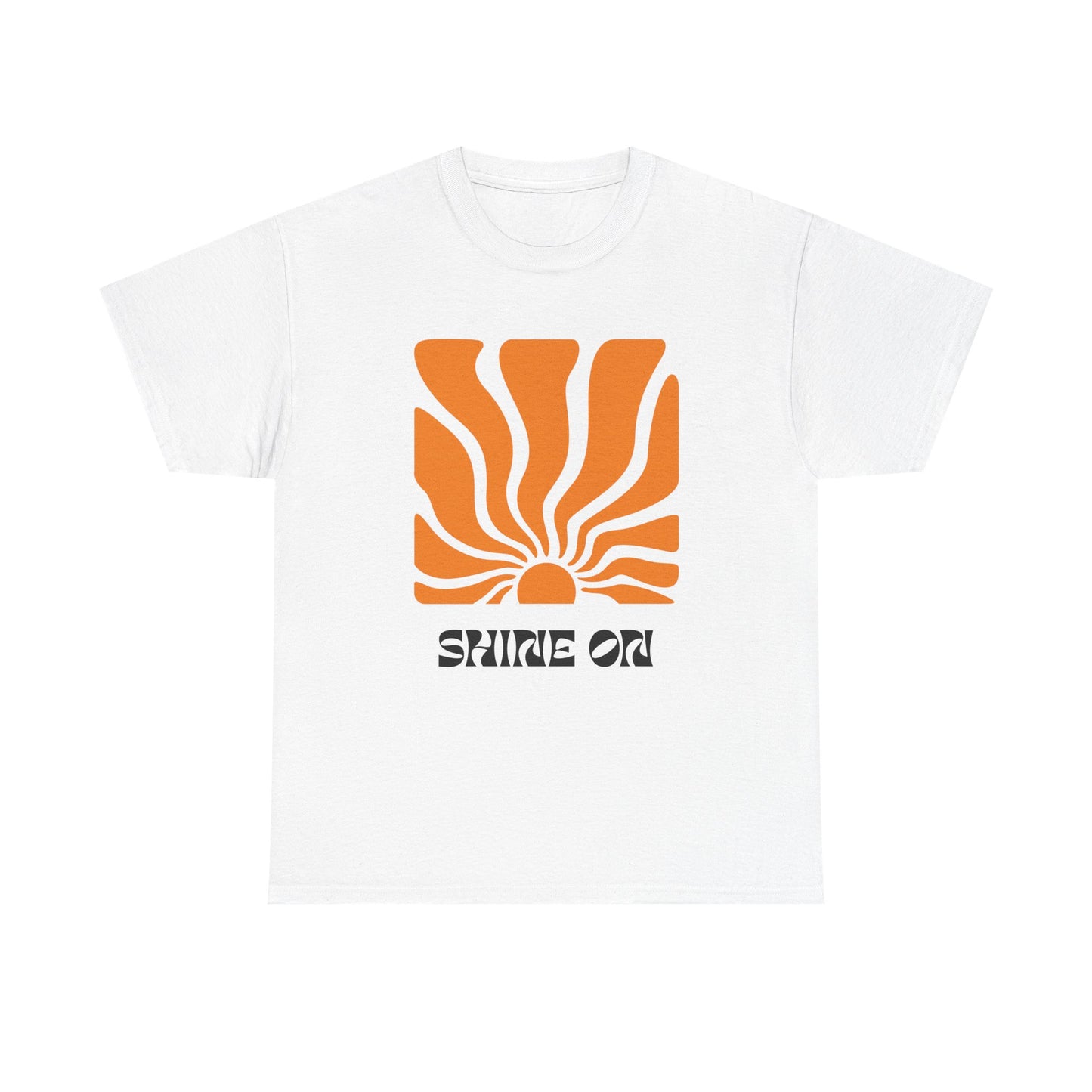 Sunrise Inspired Unisex Cotton Tee, Graphic Tee, Summer Outfit, Gift for Him/Her, Casual Wear, Beach Day Apparel, Shine On Tee