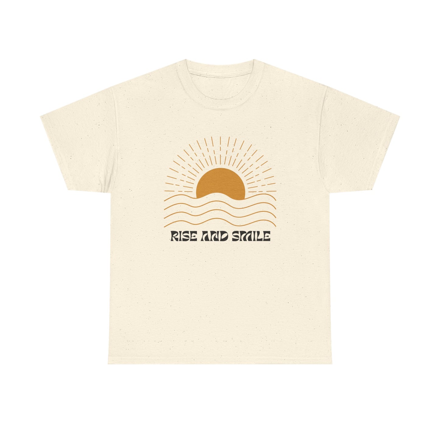 Sunrise Graphic Tee | Rise and Smile Unisex Heavy Cotton