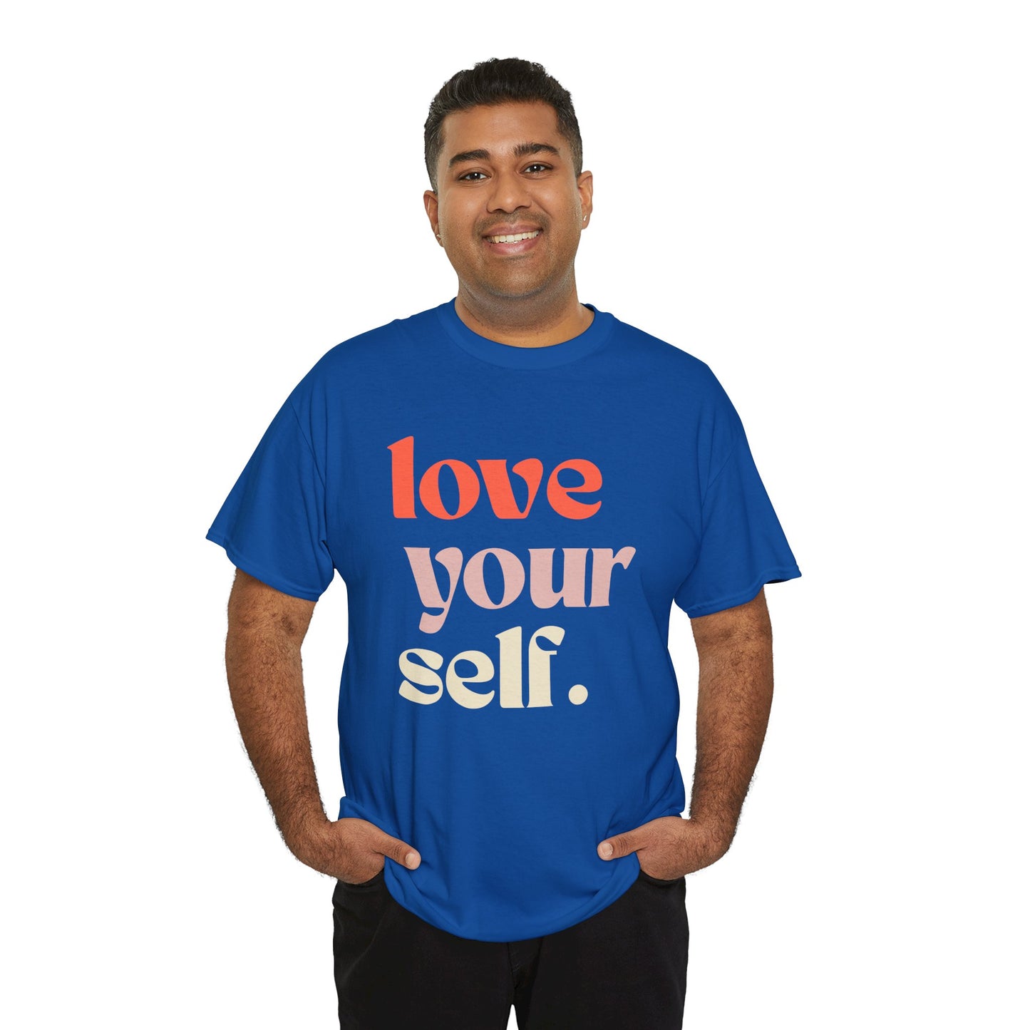 Unisex Cotton Tee - 'Love Your Self' Inspirational Shirt | Gift for Self-Care, Positive Affirmation, Casual Outfit, Motivational Wear, [...]